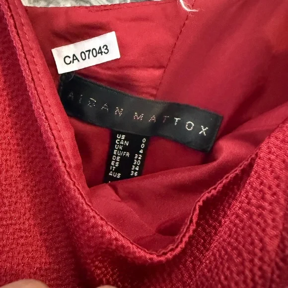 Red Formal High-Low Dress - Picture 6 of 8